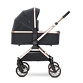 Baby Stroller REYA 2in1 with pram body Black JASPER